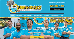 Desktop Screenshot of junkahaulics.com